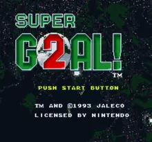 Image n° 1 - screenshots  : Super Goal! 2
